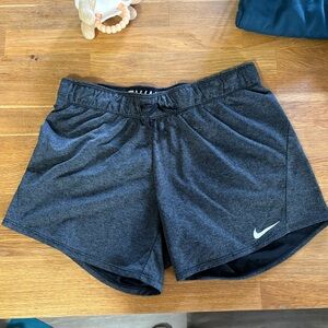 Nike Women's Dark Gray Athletic Shorts